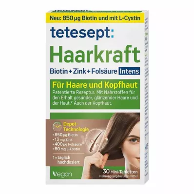 Tetesept Haarkraft Depot Intens comprimés, 30 pc Tetesept Haarkraft Depot Intens comprimés, 30 pc