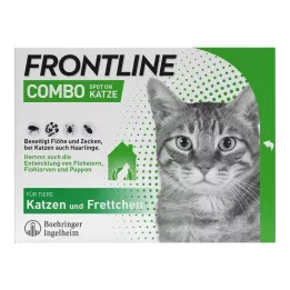 FRONTLINE Combo Spot on Lait pour application cutanée pour chats, 6pcs