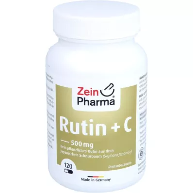 RUTIN Gélules de 500 mg+C, 120 gélules