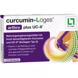 CURCUMIN-LOGES arthro plus UC-II gélules, 60 gélules