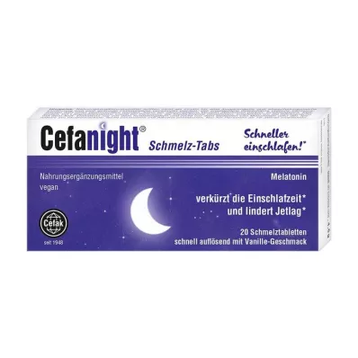 CEFANIGHT Pastilles à fondre, 20 pcs