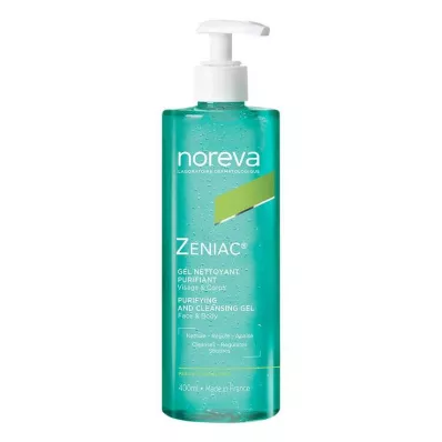 Noreva Zeniac Gel Nettoyant, 400 ml