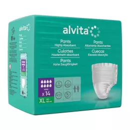 ALVITA Pants Incontinence maxi xl, 14 pièces