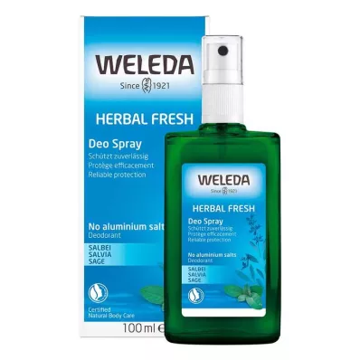 Weleda Herbal Fresh Déodorant Spray Sauge, 100 ml