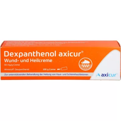 DEXPANTHENOL axicur Crème pour les plaies et les soins 50 mg/g, 100 g