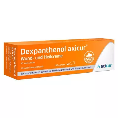 Dexpanthénol axicur® crème cicatrisante et cicatrisante, 100 g Dexpanthénol axicur® crème cicatrisante et cicatrisante, 100 g
