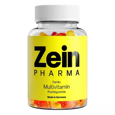 Gommes aux fruits multivitaminées familiales de ZEINpharma (60 pièces)
