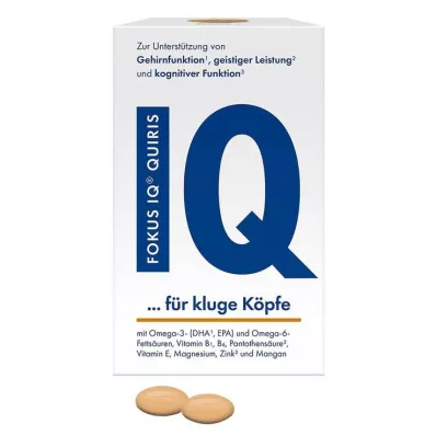 Focus IQ Capsules molles Quiris, 120 pc Focus IQ Capsules molles Quiris, 120 pc