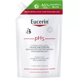 EUCERIN pH5 lotion lavante pour peaux sensibles, recharge, 400 ml