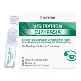 VISIODORON Gouttes pour les yeux Euphrasia, 10X0.4 ml