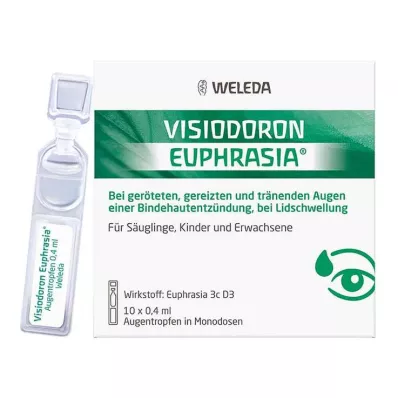 Visiodoron Euphrasia collyre en monodoses, 10X0,4 ml