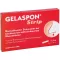 GELASPON Éponge gélatineuse Strip 1x1x4 cm, 4 pces