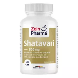 SHATAVARI Extrait 20 % 500 mg en gélules, 90 gélules