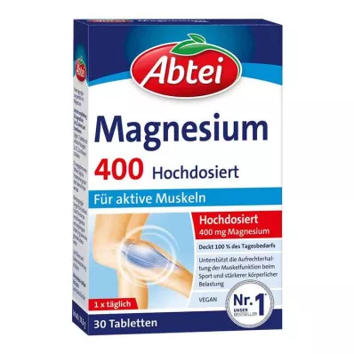 ABTEI Magnésium 400 hautement dosé, comprimés, 30 pc