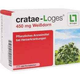 CRATAE-LOGES 450 mg Comprimés pelliculés daubépine, 200 pc