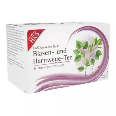 Sachets filtrants à thé pour la vessie et les voies urinaires H&amp;S®, 20X2 g