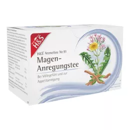 H&amp;S Tisane stimulante pour lestomac, sachets filtres, 20X2.0 g