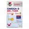 Doppelherz Omega-3 Gel-Tabs Famille Fraise Système dagrumes, 60 pc