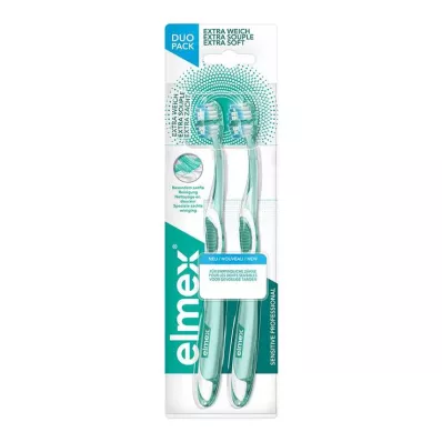 ELMEX SENSITIVE PROFESSIONAL Brosse à dents double, 2 pces