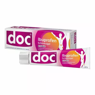DOC IBUPROFEN Gel analgésique 5%, 200 g