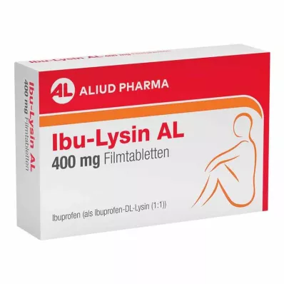 Ibu-Lysine AL 400 mg comprimés pelliculés, 20 pc