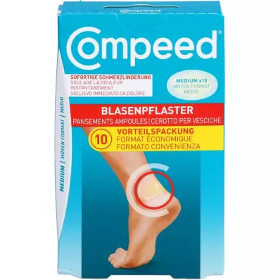 COMPEED Pansement ampoule medium nouveau, 10 pces