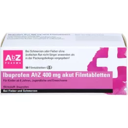 IBUPROFEN AbZ 400 mg akut comprimés pelliculés, 50 pc