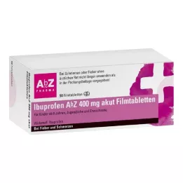 IBUPROFEN AbZ 400 mg akut comprimés pelliculés, 50 pc