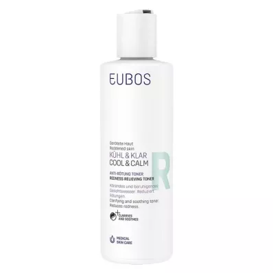 Eubos Cool &amp; Tonique anti-rougeurs transparent, 200 ml