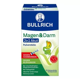 BULLRICH Estomac & Intestin 2in1 Akut Pulversticks, 12 pces