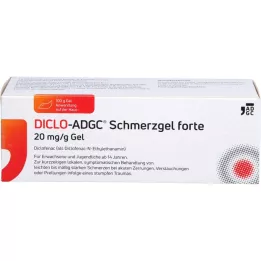 DICLO-ADGC Gel analgésique forte 20 mg/g, 100 g