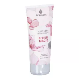 DERMASEL Douche de soin à la Mer Morte Magie de Roses, 200 ml