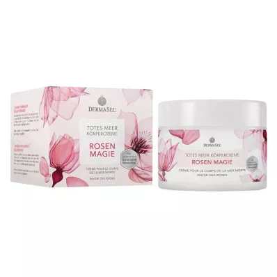 Dermasel Crème pour le corps de la Mer Morte Rose Magic, 200 ml