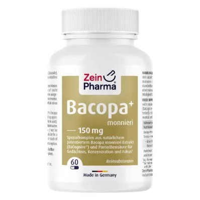 BACOPA Gélules de Monnieri Brahmi 150 mg, 60 gélules