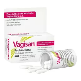 VAGISAN Capsules vaginales à lacide lactique ProbioFlora, 8 capsules