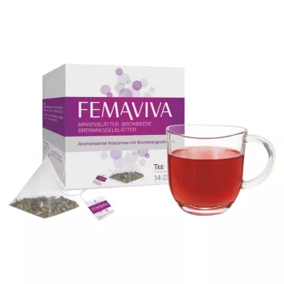 FEMAVIVA Thé en sachets pyramidaux, 14 pcs