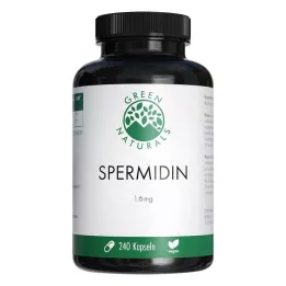 GREEN NATURALS Gélules de spermidine 1,6 mg, 240 gélules