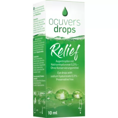 OCUVERS Gouttes pour les yeux drops Relief, 10 ml