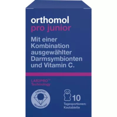 ORTHOMOL Comprimés à mâcher pro junior, 10 pcs