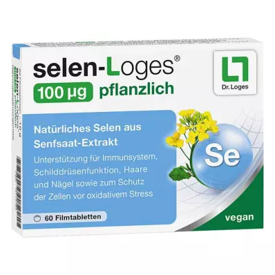 Selen-loges 100 µg comprimés pelliculés végétaux (60 pièces) Selen-loges 100 µg comprimés pelliculés végétaux (60 pièces)