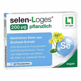 SELEN-LOGES 200 μg comprimés pelliculés à base de plantes, 60 comprimés