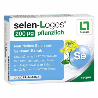 SELEN-LOGES 200 μg comprimés pelliculés à base de plantes, 120 comprimés