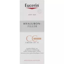 EUCERIN Combleur hyaluronique anti-âge CC Cr.mitt.LSF 15, 50 ml