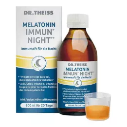 DR.THEISS Jus de nuit Melatonin Immun Night, 200 ml
