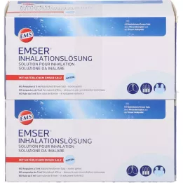 EMSER Solution pour inhalation, 2X60 pces