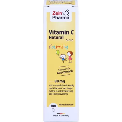 VITAMIN C NATURAL 80 mg Sirop Family, 50 ml