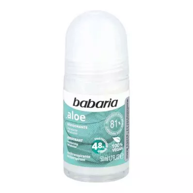 Babaria Déodorant Roll-on Aloe Vera 48 heures (50 ml) Babaria Déodorant Roll-on Aloe Vera 48 heures (50 ml)