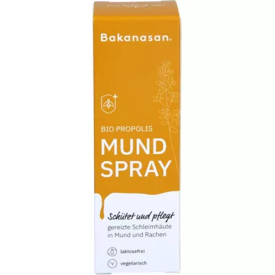 BAKANASAN Spray buccal à la propolis bio, 15 ml