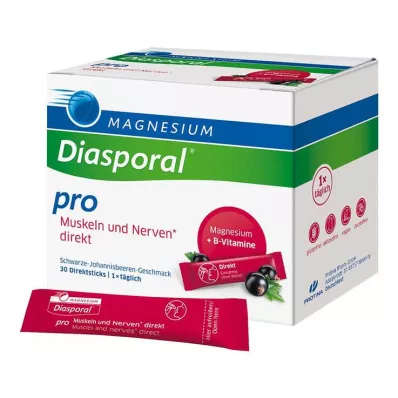 Magnésium Diasporal pro + B-Vit.Musc.+ Nerfs directs, 30 pc