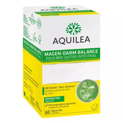 Aquilea Comprimés déquilibre intestinal de lestomac, 60 pc